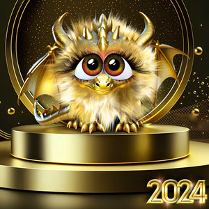 Dorfkalender 2024: GoldBrilliance (mit 6 exklusiven Fleecy-Codes)